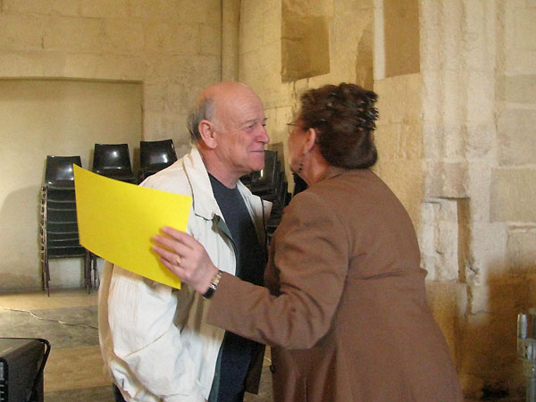 Remise de la Ruche d'Or &agrave; Pierre Jean DONZEL